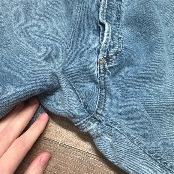 Agolde Nico High-Rise Slim Organic Cotton/Lyocell Blend Jeans Size 29 - Picture 5 of 6